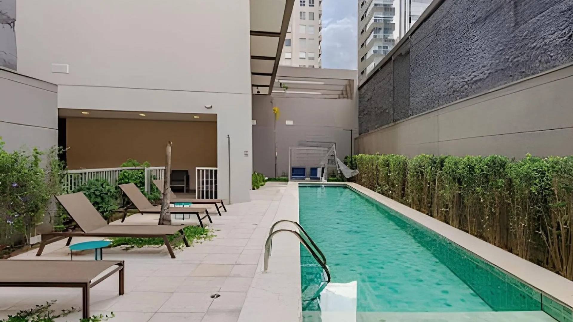 Appartamento Pinheiros I Faria Lima, Apto Studio, 50M Metro, Piscina, Wi-Fi San Paolo