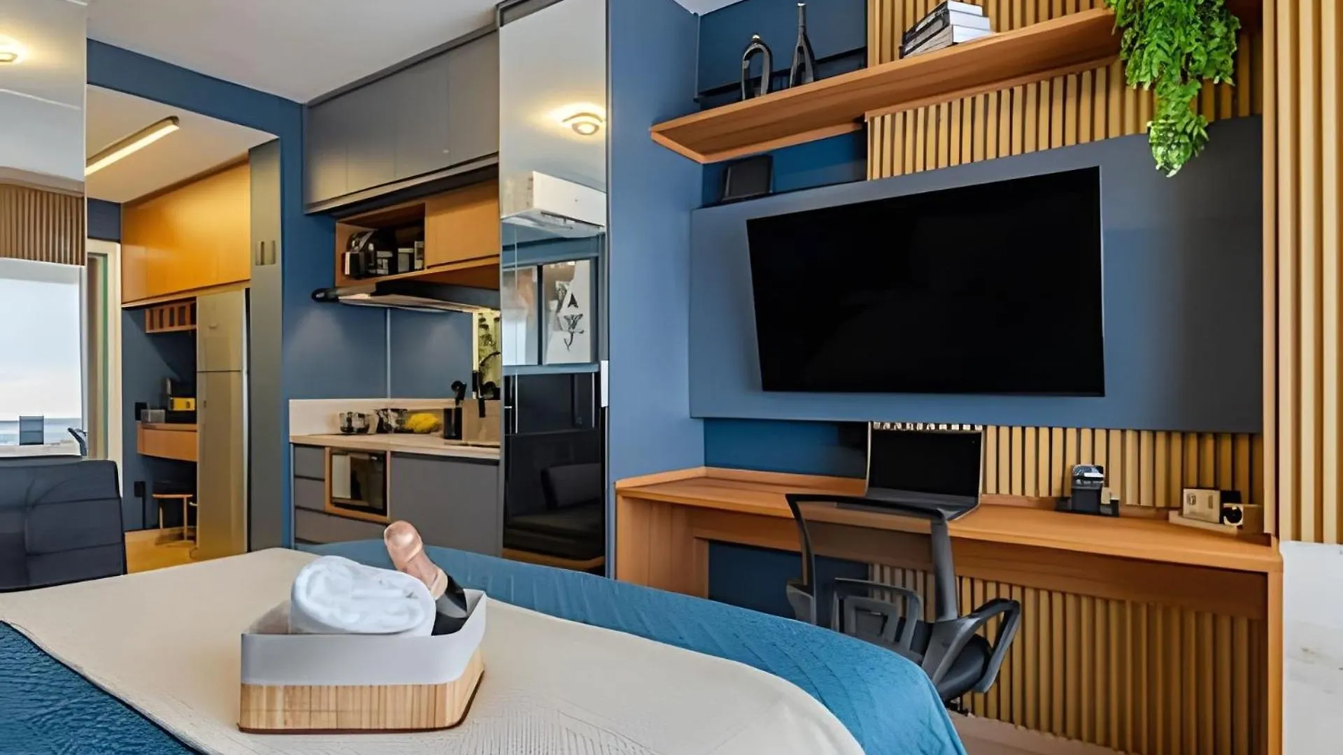 Appartamento Pinheiros I Faria Lima, Apto Studio, 50M Metro, Piscina, Wi-Fi San Paolo