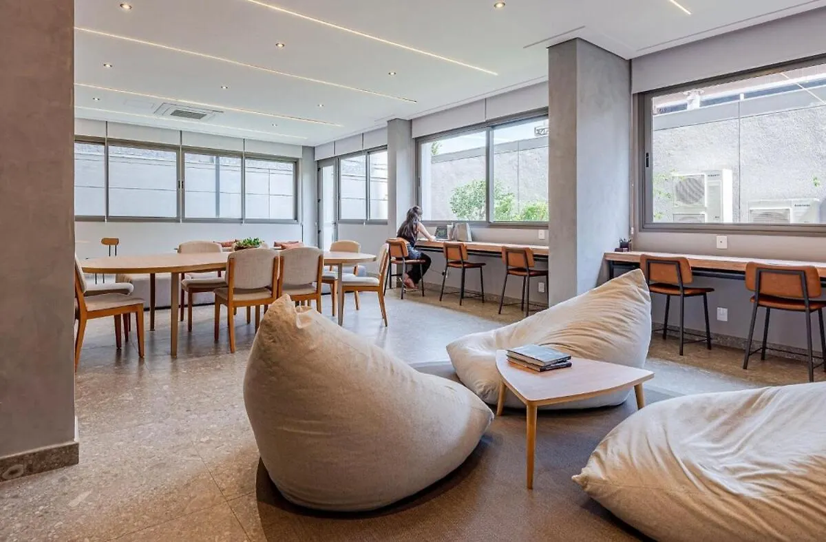 Appartamento Pinheiros I Faria Lima, Apto Studio, 50M Metro, Piscina, Wi-Fi San Paolo