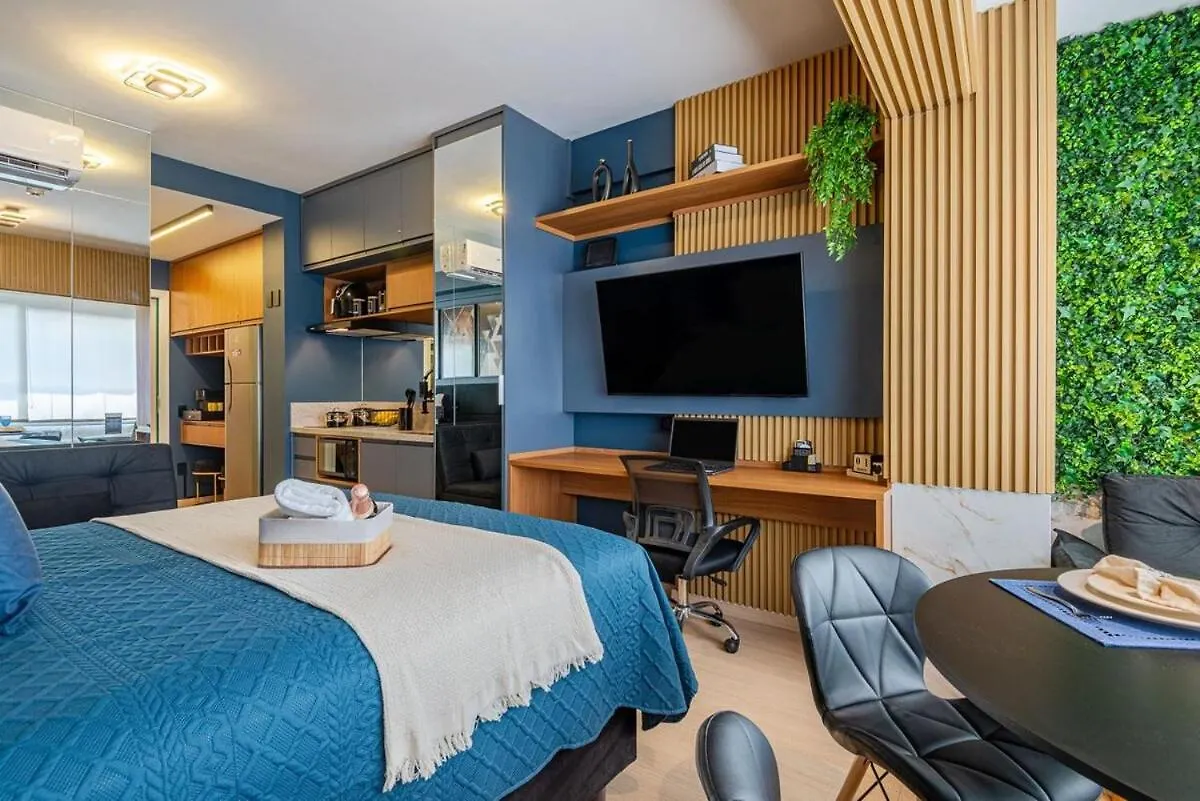 Pinheiros I Faria Lima, Apto Studio, 50M Metro, Piscina, Wi-Fi San Paolo 0*,  Brasile