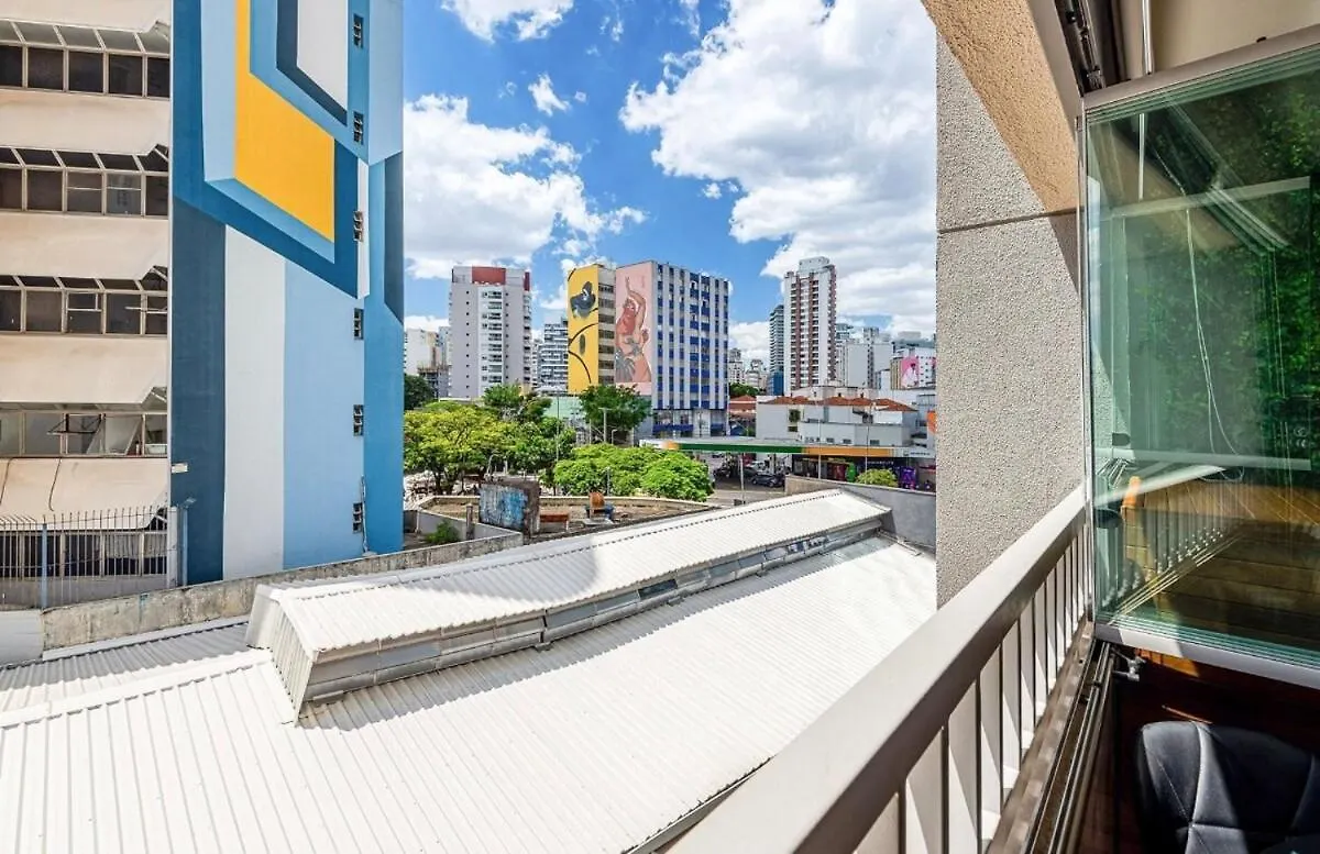 Pinheiros I Faria Lima, Apto Studio, 50M Metro, Piscina, Wi-Fi San Paolo Brasile