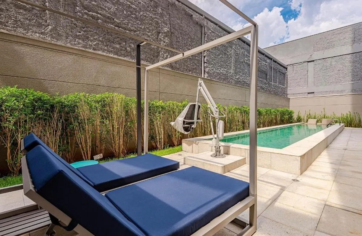 Pinheiros I Faria Lima, Apto Studio, 50M Metro, Piscina, Wi-Fi San Paolo 0*,