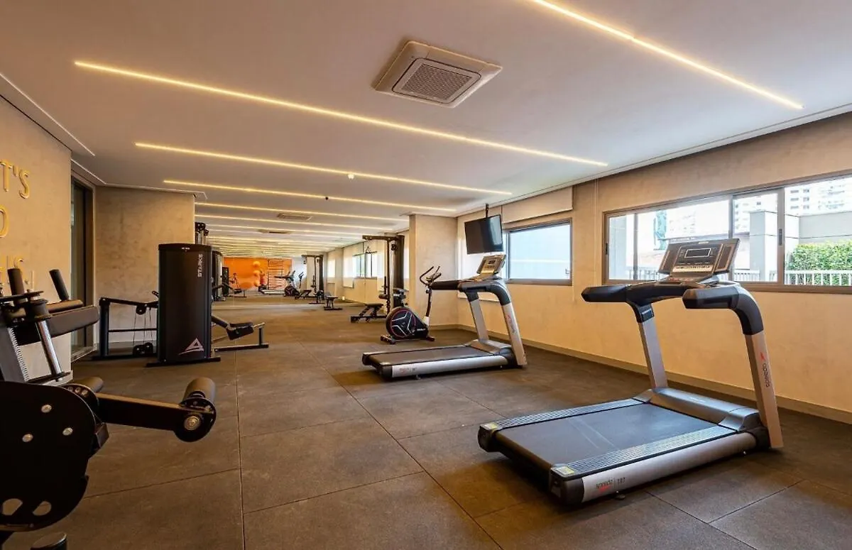 Pinheiros I Faria Lima, Apto Studio, 50M Metro, Piscina, Wi-Fi San Paolo Appartamento