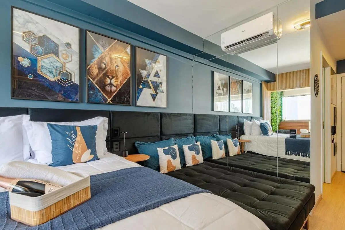 Pinheiros I Faria Lima, Apto Studio, 50M Metro, Piscina, Wi-Fi 상파울루 브라질