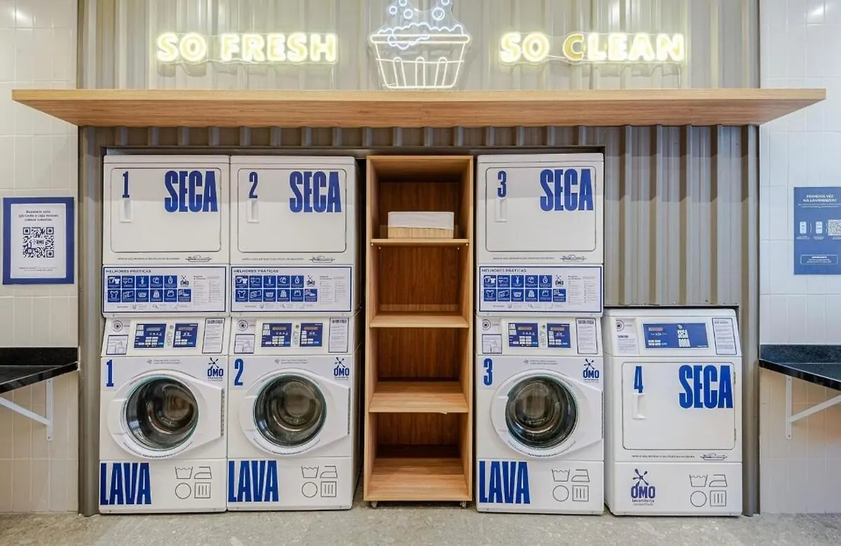 Pinheiros I Faria Lima, Apto Studio, 50M Metro, Piscina, Wi-Fi 상파울루 아파트